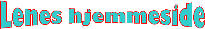 Lenes hjemmeside